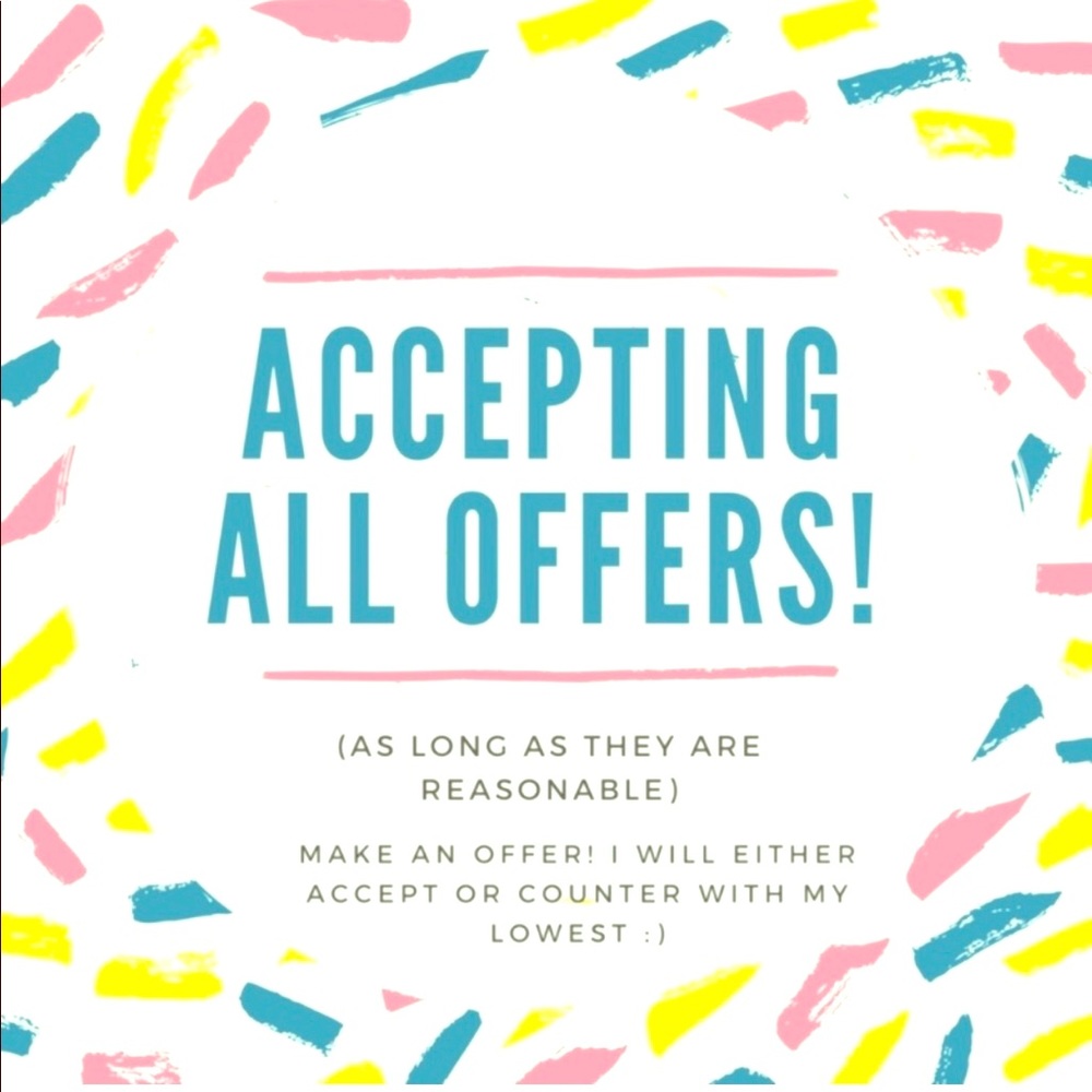 Accept YOUR Reasonable PRICE❣️